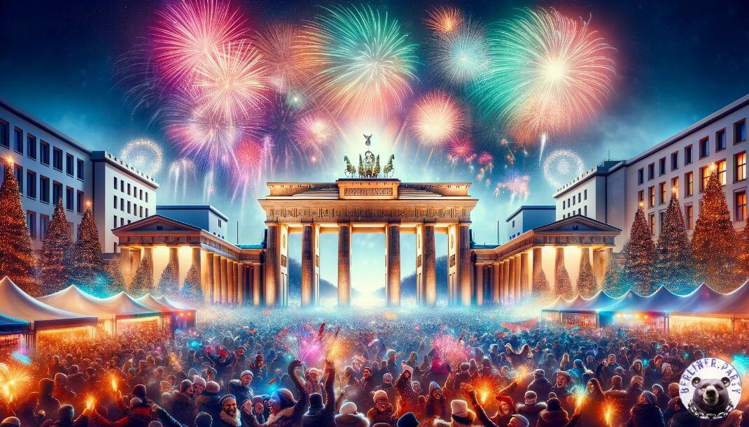 New Years Eve At Brandeburger Tor