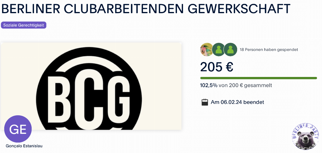 Berlin Club Workers' Labour Union